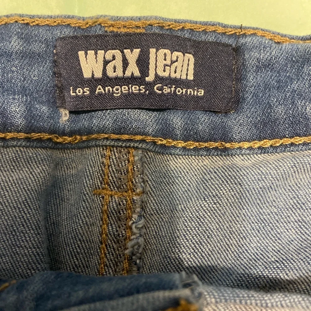 Wax Jean Shorts Size Large